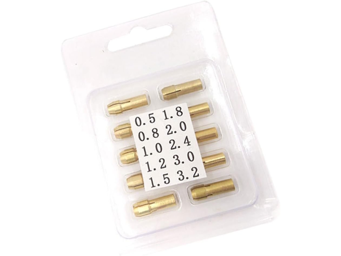 Conjunto De 20 Pinças Latão Packove Para 4,2 Mm, Com Mandril E Manuais. Projetos