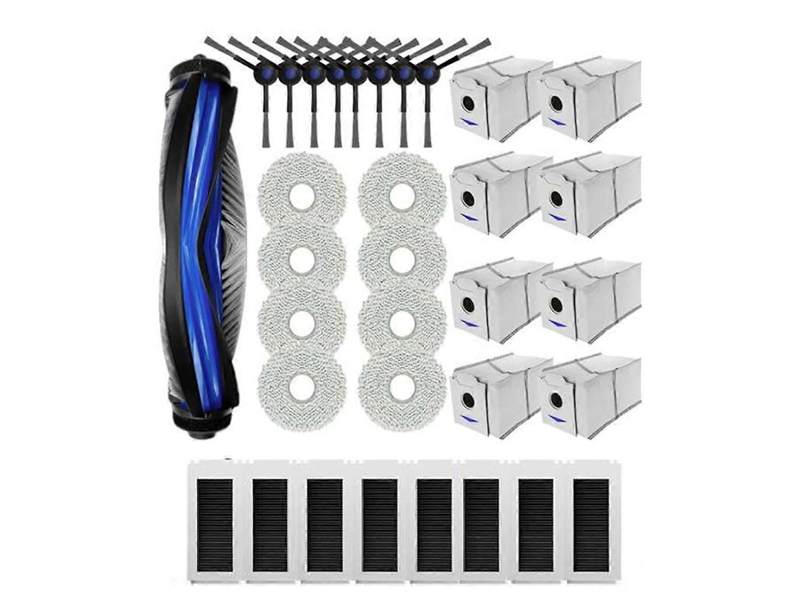 Para Aspirador De Pó Ecovacs Debot N30 Omni / N30 Pro Omni, Escova De Reposição, Filtro, Saco De Pó, Pano, Capa Brilvibera