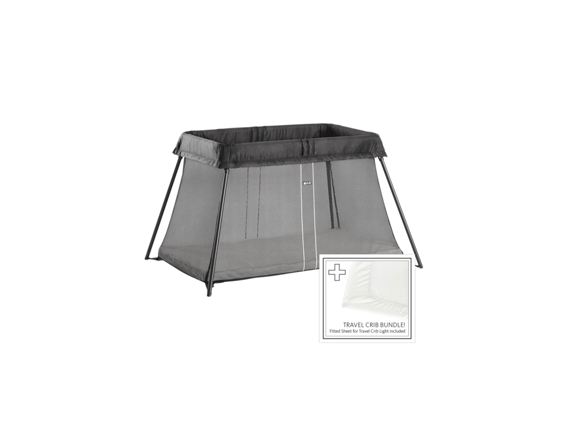 Pacote de Luzes para Berço de Viagem BABYBJÖRN Preto BABYBJÖRN Capa de Colchão