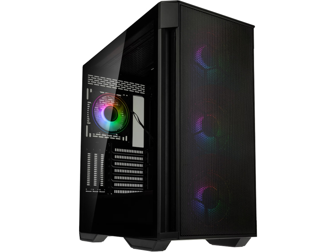 Caixa para Pc de Torre Média E-Atx com Painel de Vidro KOLINK Observatory Z Mesh Rgb