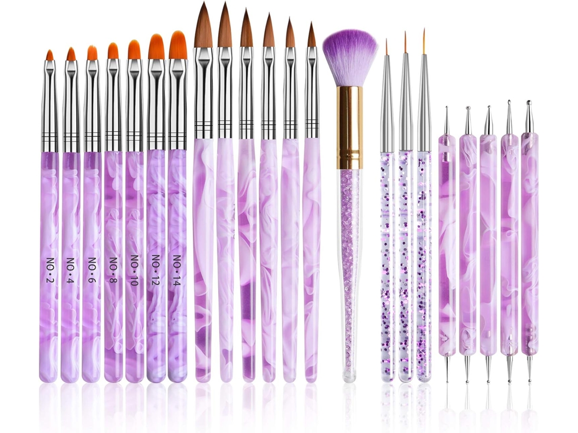 Conjunto Com 22 Canetas Para Nail Art
