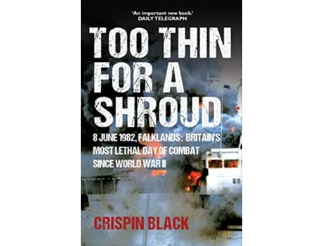 Livro Too Thin for a Shroud de Crispin Black (Inglês - Capa Dura)