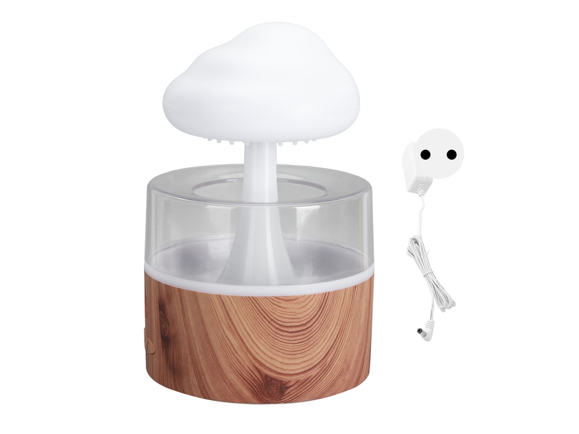 Laxiscreed Máquina De Aromaterapia Com Umidificador Ultrassónico De Nuvem E Chuva Para Ambientes