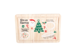 Bandeja de Tratamento de Natal do Papai Noel S/MARCA