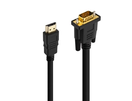 Cabo Hdtv Macho Para Vga Macho 1.5m Xin Yue 8682 Preto