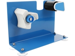 Dispensador de fita adesiva Stobok com estrutura de ferro e base de sucção, compatível com fitas de 5 cm de comprimento.