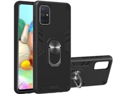 Capa Samsung Galaxy A71 HONGWE. Robusta Preto