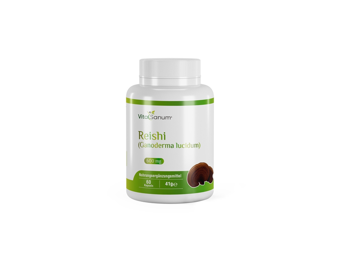 Vitasanum® - Reishi (ganoderma Lucidum) 600 Mg 60 Kapseln