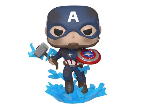 Figura FUNKO Pop! Marvel: Endgame - Captain America with Mjölnir