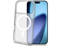 Capa De Tpu Compatível Com Magsafe Para Iphone 17 Pro, Transparente