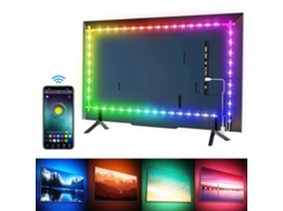 Fita De Led Rgb 5050 Com Controle Por Aplicativo Bluetooth, Fita De Led Usb 5v Flexível, Diodo Tepe Slowmoose