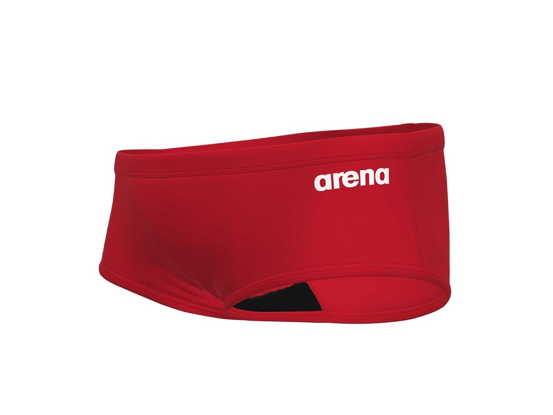Calções de Banho de Homem para Natação ARENA Baixa Solid Vermelho (60)