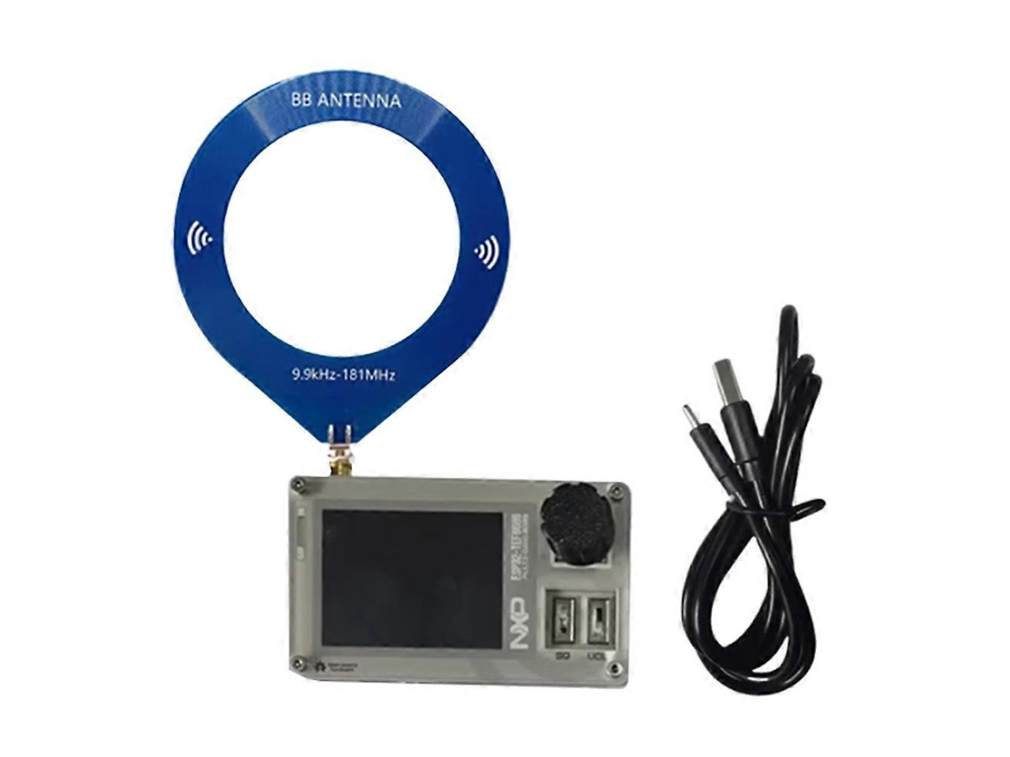 Mini Rádio Tef6686 Dsp Com Antena Esp32, Receptor De Rádio Fm/lw/mw/sw De Banda Completa, Tela Ips De 2,0 Polegadas Olysi Shop