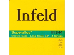 Thomastik String Set Bass Superalloy Hexcore Longscale: 34"" 045065080105