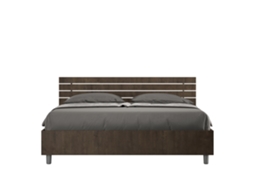 Estrado Sem Reta Ripas ITYHOME Castanho (220x50x55cm)