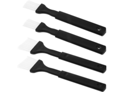Conjunto De 4 Pincéis De Plástico Para Churrasco Com Cabos De Nylon