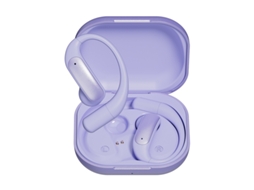 Fones De Ouvido Tws De Orelha Aberta Com Tradução Por Ia – Tradutor Em Tempo Real, Som Hi-fi, Bluetooth Sem Fio (roxo)