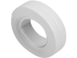 Fita de vedação autoadesiva para banheiro e parede, bandeja, acabamento de borda de pia, cozinha, 22 mm x 3,2 m - Branca