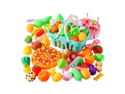 Mali brinquedo de Corte de Alimentos para Cozinha Infantil com Frutas Legumes Pizza Educativo Interativo