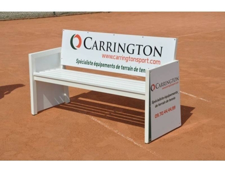Banco de ténis em aço para publicidade CARRINGTON TU