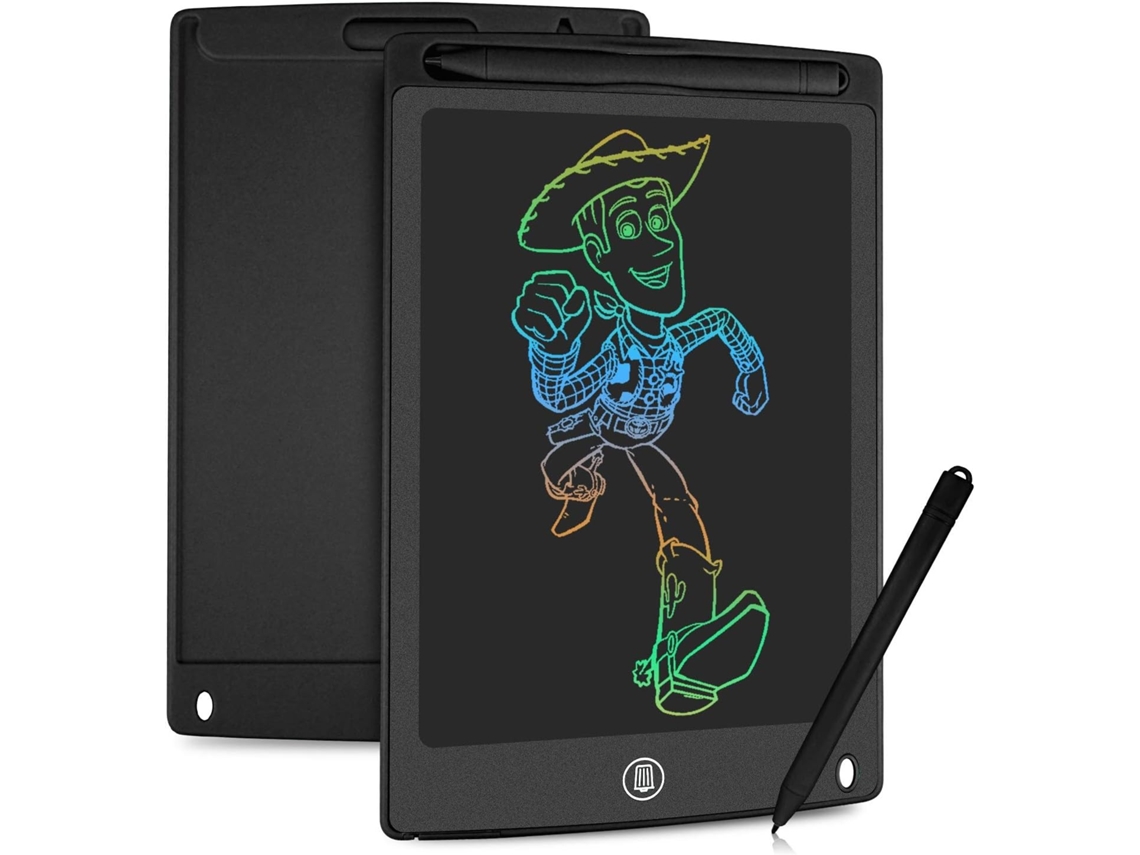Tablet gráfico LCD preto Slowmoose de 8,5 polegadas