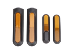 Tapa de Rueda Trasera para Patinete Xiaomi Pro4 Mi4 con Pegatinas Reflectantes