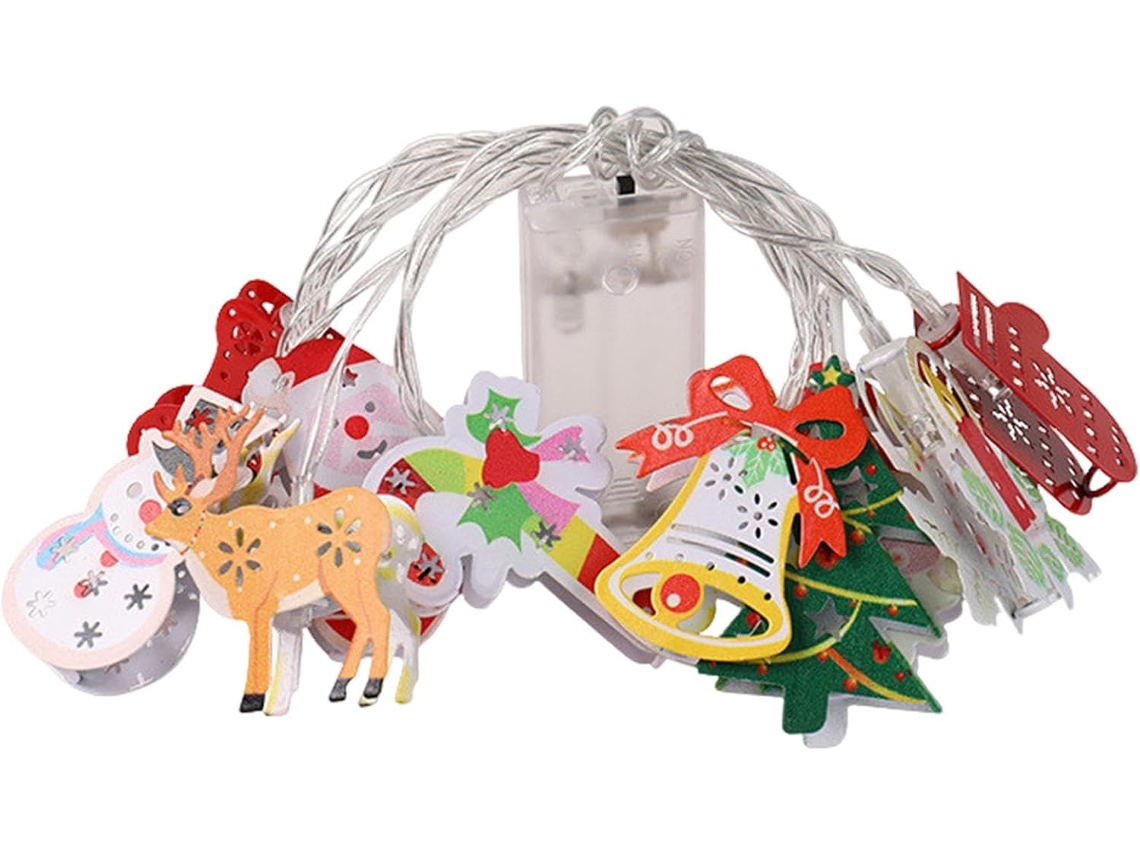 Árvore De Natal Com Fadas Inverno Penduradas