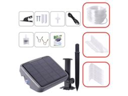 Sistema De Riego Solar Automático Com 15 Goteadores Para Plantas Em Vasos Interiores E Exteriores