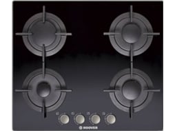Placa de Gás HOOVER HGV 64SMCB (Gás Natural - 59.5 cm - Preto) — Gás Natural | Largura: 60 cm