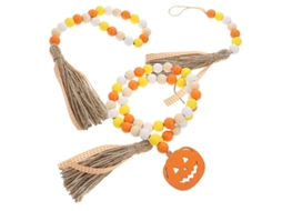 3 Peças de Contas de Madeira Decoração de Halloween para Decorações de Halloween ALLINLESS