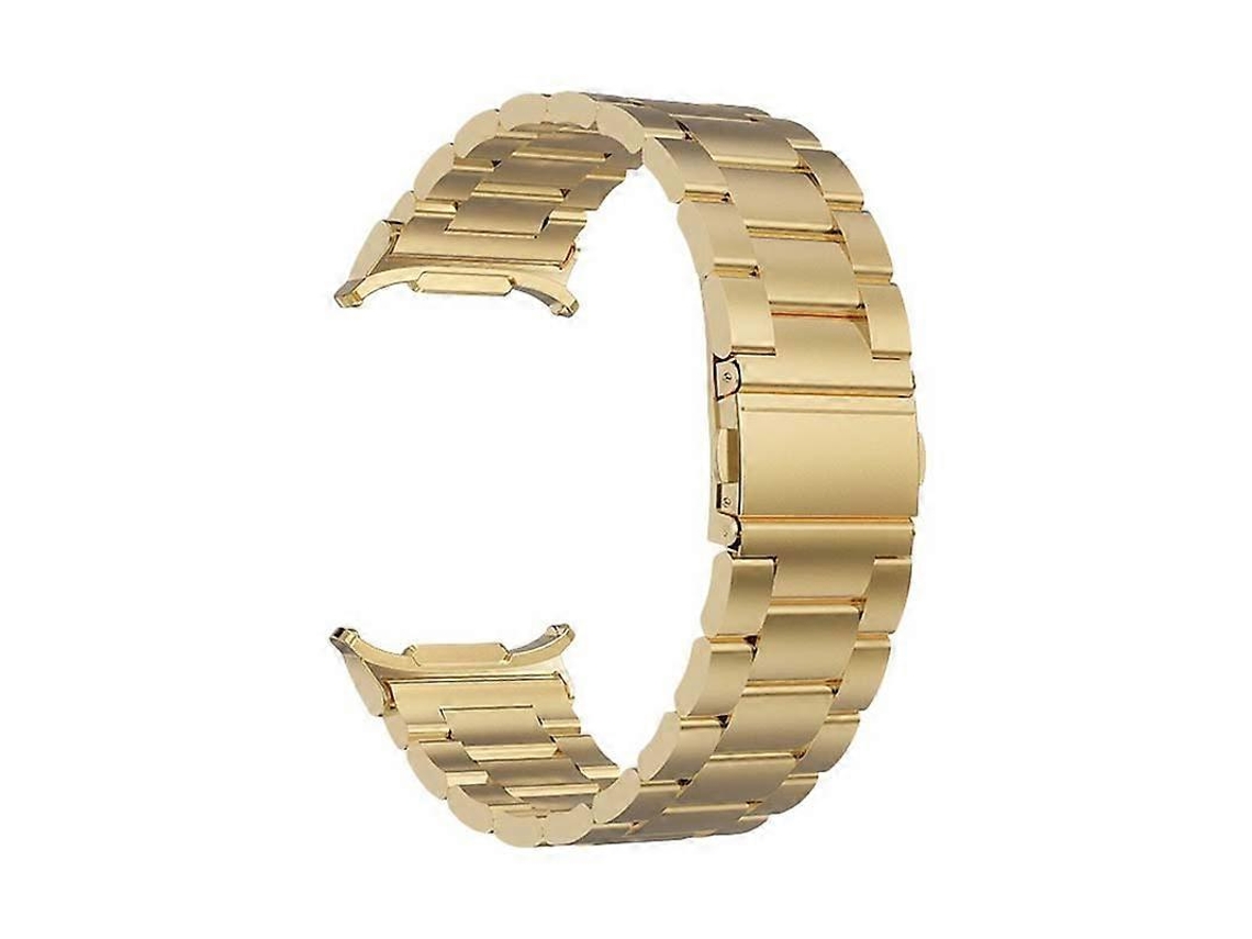 Pulseira De Aço Com Três Contas Para Samsung Galaxy Watch Ultra 47mm