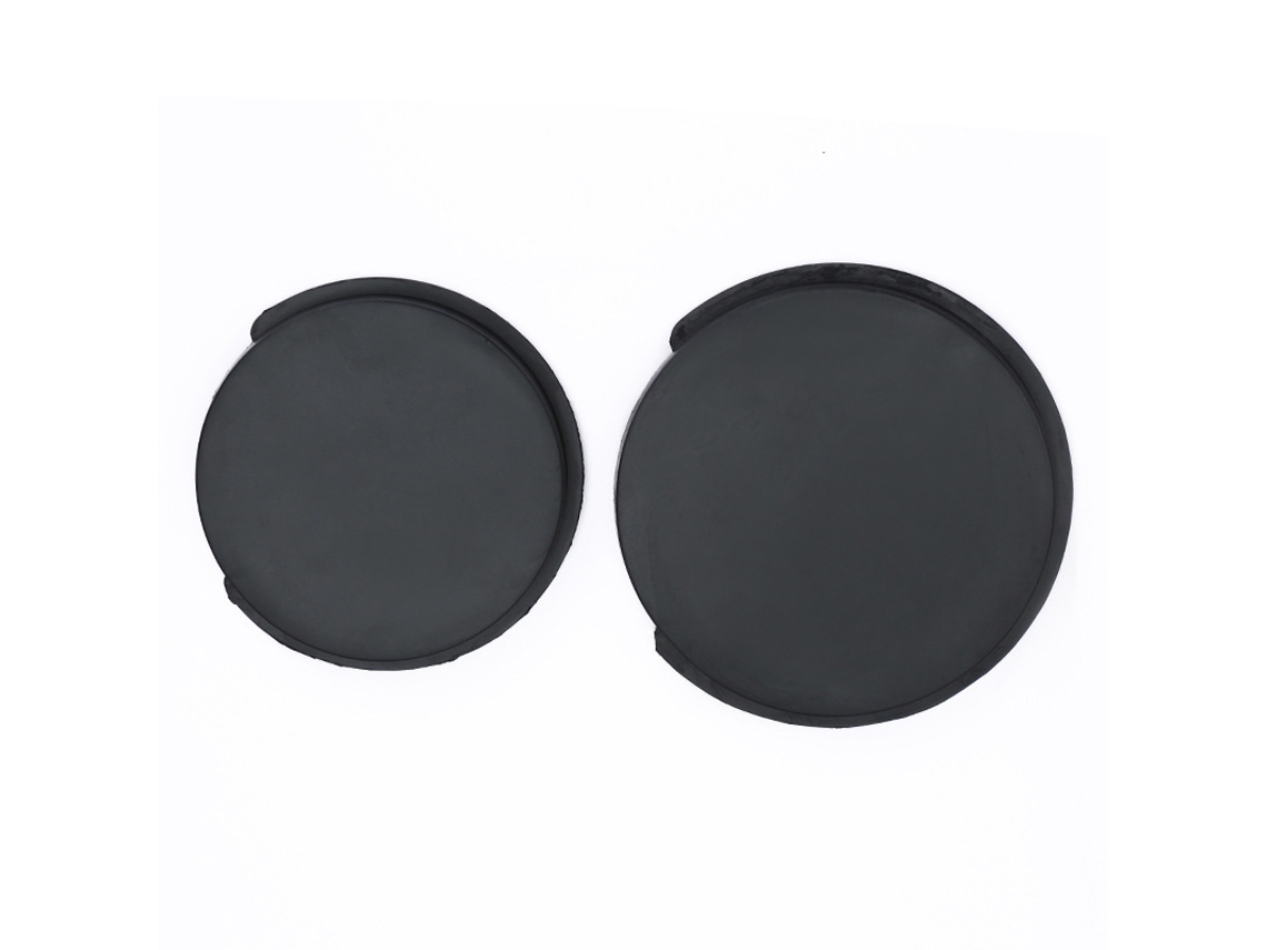 Kit com 2 Protetores de Borracha para Boca de Violão Acústico, Redutores de Feedback AQUAFORGE