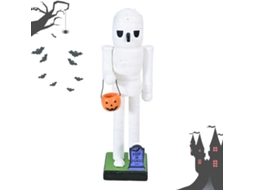 Quebra-nozes Assustador De Halloween - Estatueta Decorativa De Madeira |