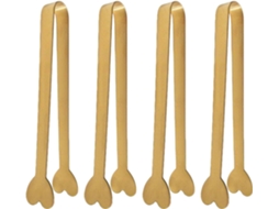 Conjunto De 4 Pinças Para Churrasco Com Cabo Ergonômico E Antiderrapante Ferramenta Multifuncional Ideal Queijos Outros