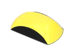Laxiscreed Bloco De Polimento Manual Com Velcro Para Esmerilhar E Acabamento De Superfícies