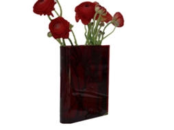 Vaso De Livro Decorativo Para Ambientes Com Design Floral Estético