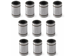 Lm8uu 10 Peças Rolamentos De Esferas Lineares 8x15x24mm Para Impressora 3d