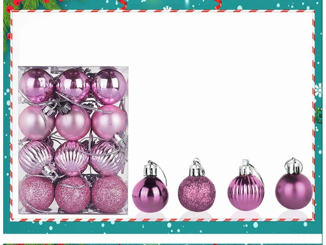 Enfeite De Natal Para Pendurar Em Árvore De 3 Cm, Ideal Para Festas E Decorações De Natal. Loja Olysi