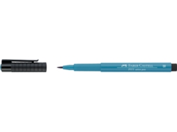 Caneta de Tinta FABER-CASTELL Caneta Artística Pitt Verde Cobalto