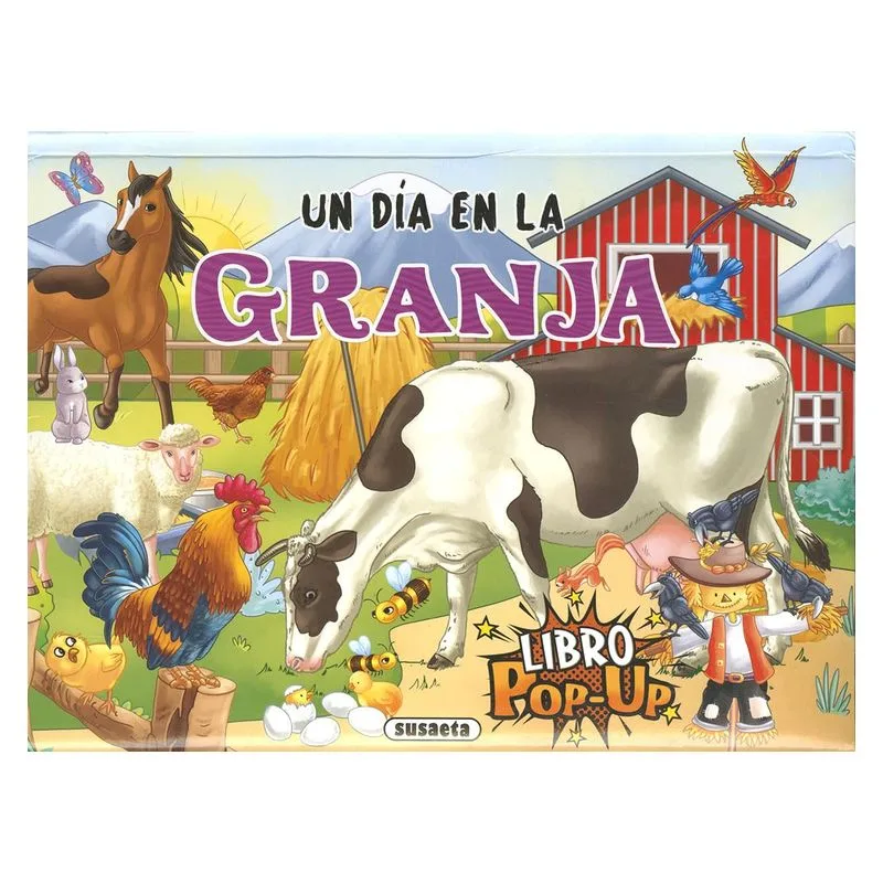 Libro Educativo Un Día Con Animales De Granja Pop Up 3716 2 Susaeta