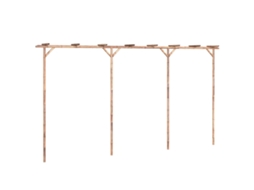 Pergola, Pergolas Vidaxl Marrom Bambu (n/a)