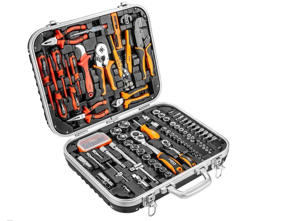 Electrical Case 108 Pieces. Neo Tools