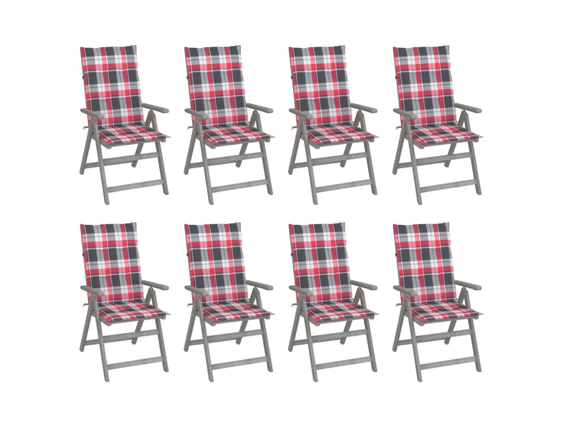 Garden Chair, Garden Chairs Vidaxl Cinzeto Madeira (n/a)
