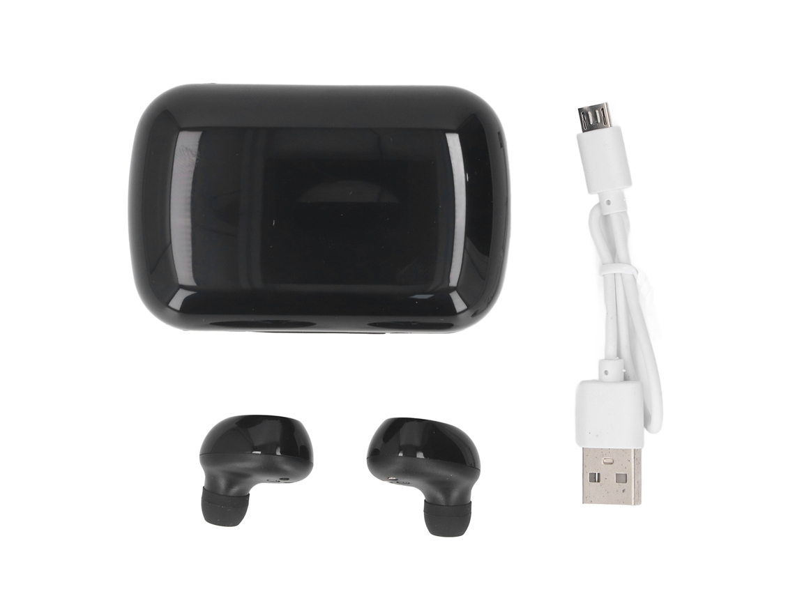 Fones de Ouvido Sem Fio Bluetooth 5.3 IPX7 à Prova D'água com Bass Pesado