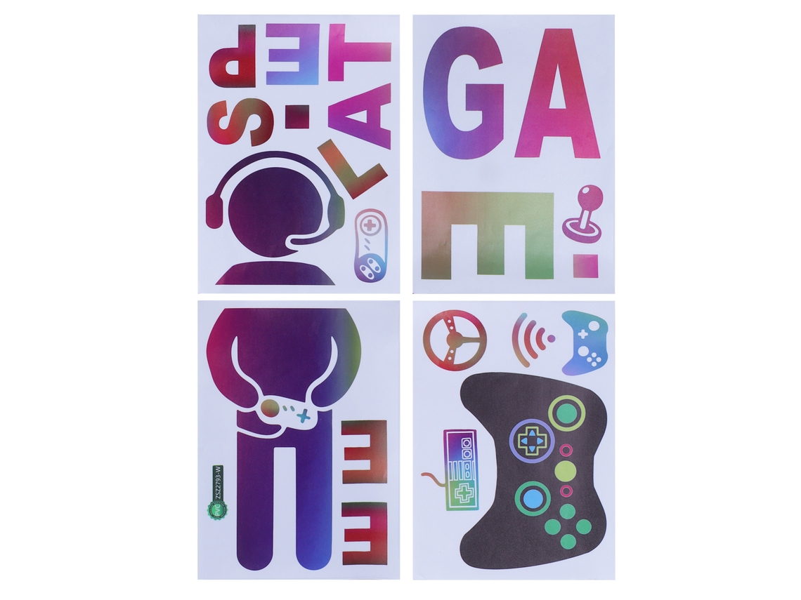 Adesivos de Parede Gamer Diy LAXISCREED