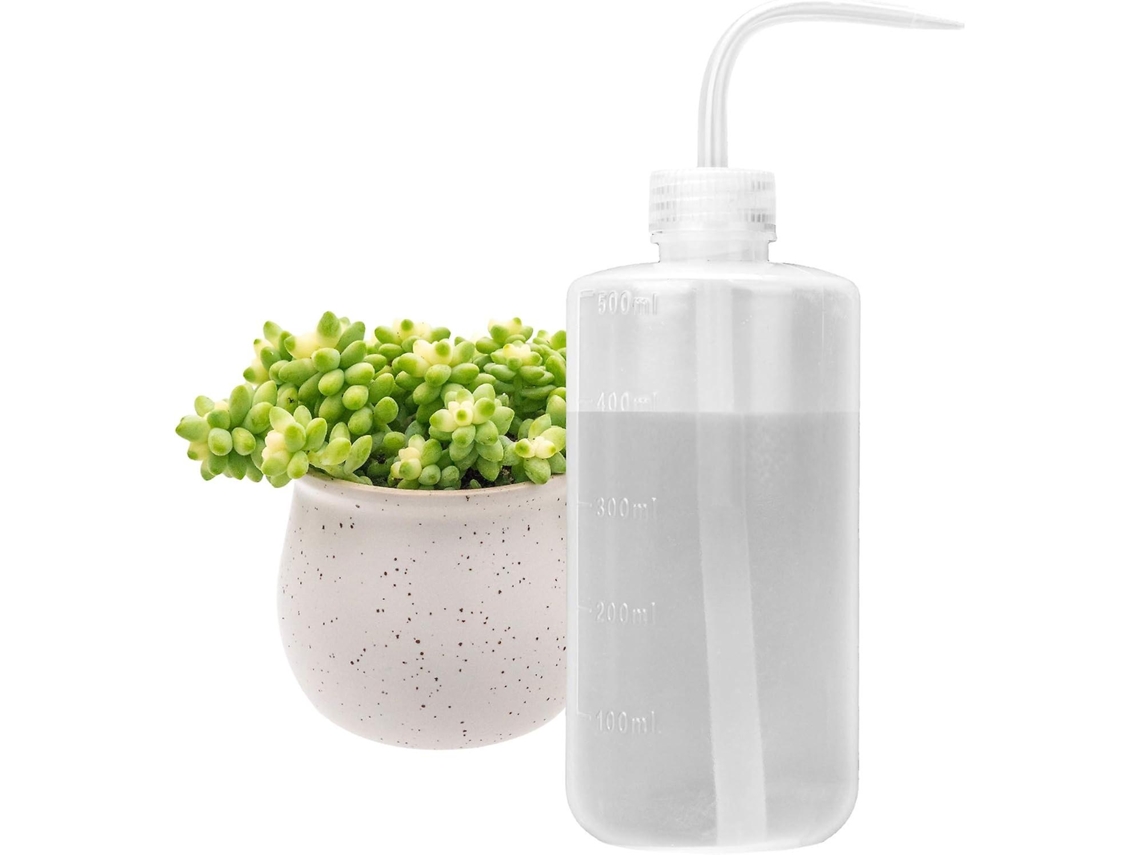 Garrafão de rega de 500ml para plantas suculentas, bonsais e vasos pequenos de interior S/MARCA