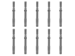 Bits Parafusadeira Elétrica Hexagonal 5mm Magnética 10pcs | S/MARCA