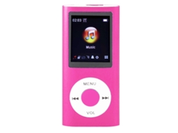 Reprodutor de Música Mp3 LAXISCREED 1.8 Polegadas Tft 8g Rosa