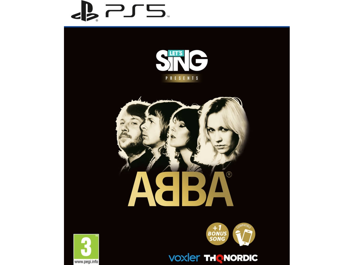 Pré-venda Jogo PS5 Lets Sing 2027 - ABBA