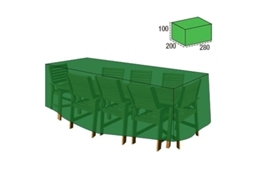 Funda cubre mesa / conjunto 100x200x280 cm.
